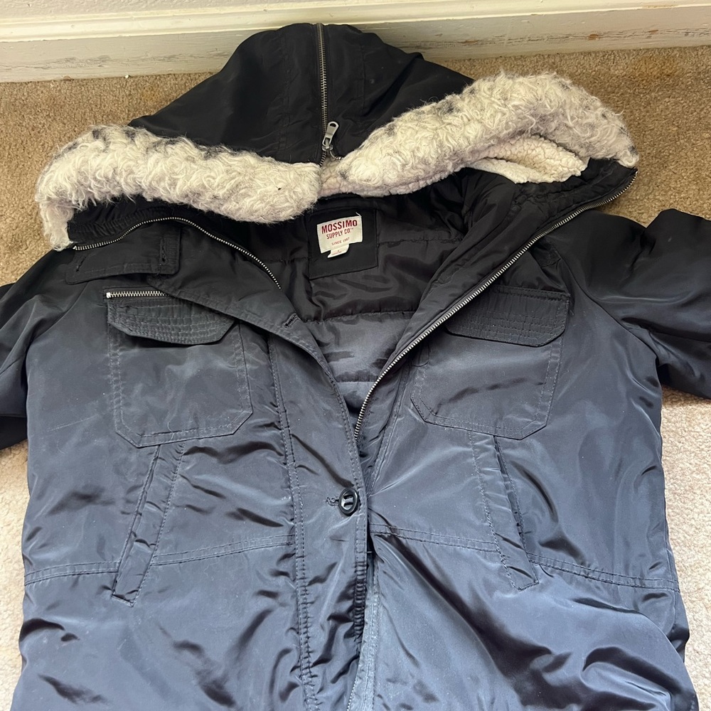 women’s rain/cold coat